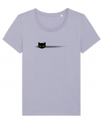 Eyes On You Tricou mânecă scurtă guler larg fitted Damă Expresser