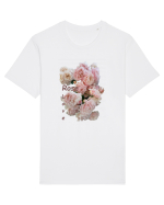 Iubire pentru trandafiri  Tricou mânecă scurtă Unisex Rocker