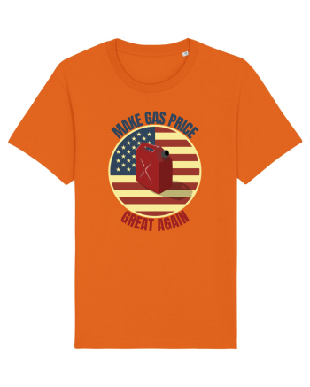 Make Gas Price Great Again  Bright Orange