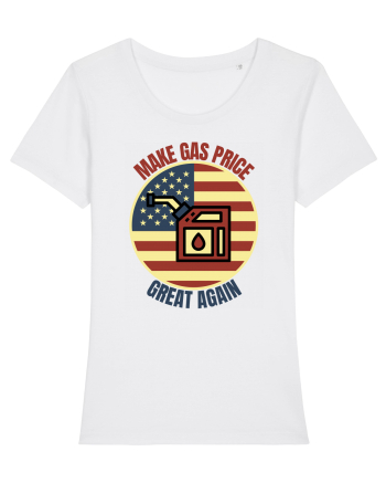 Make Gas Price Great Again  White