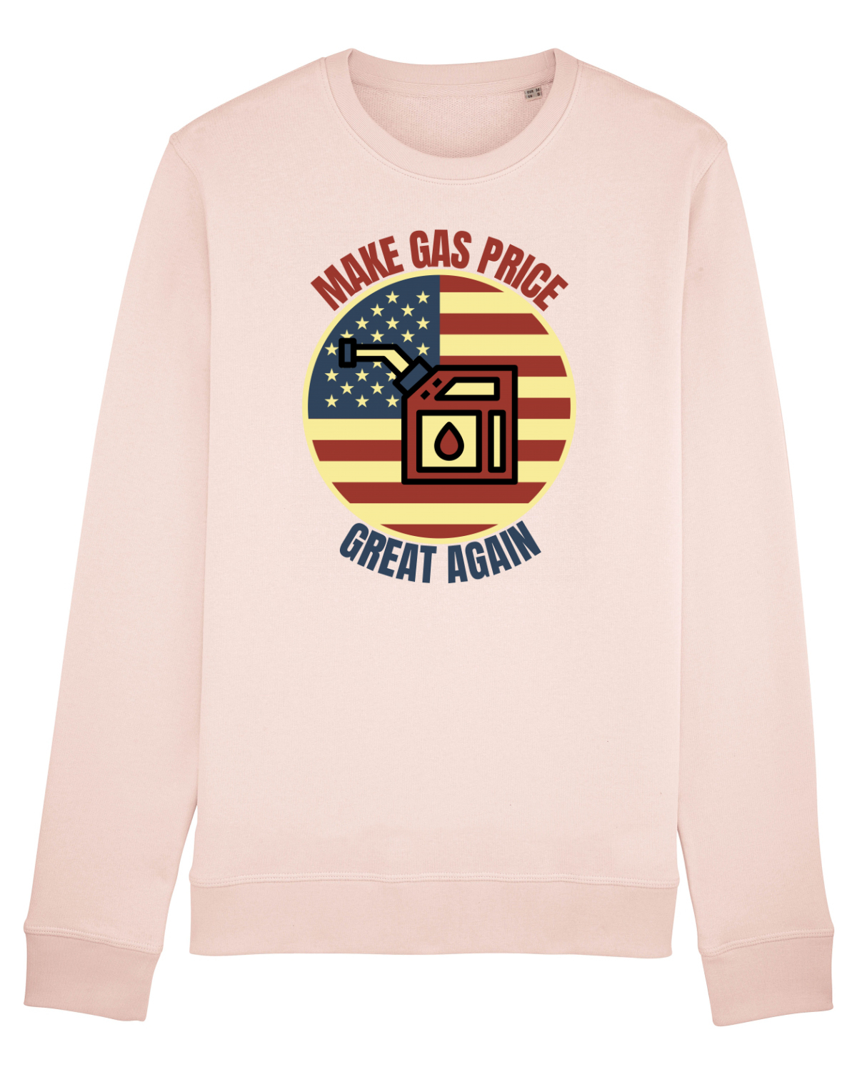 Bluză mânecă lungă Unisex Rise Candy Pink