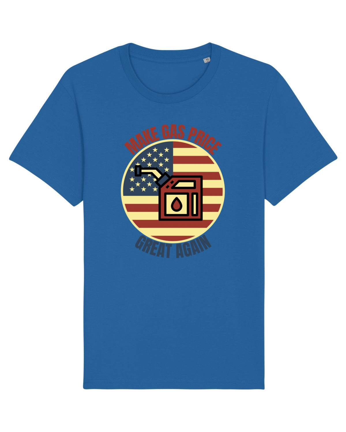 Tricou mânecă scurtă Unisex Rocker Royal Blue
