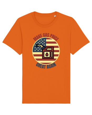 Make Gas Price Great Again  Bright Orange