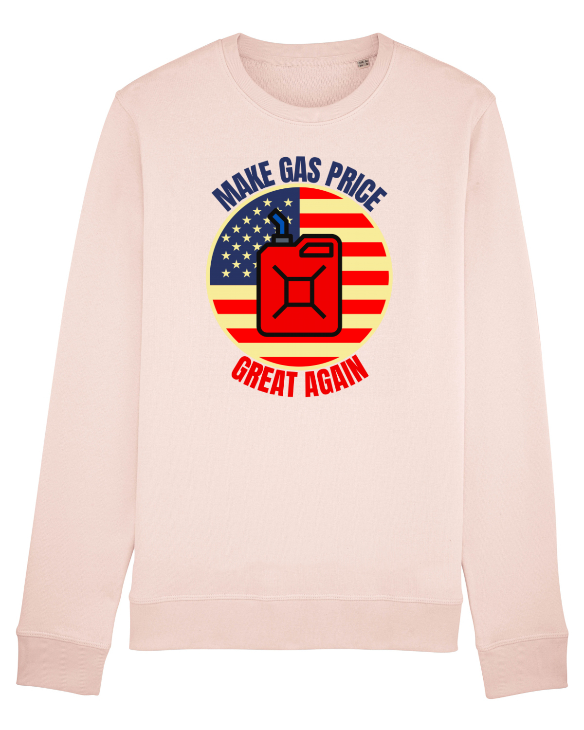 Bluză mânecă lungă Unisex Rise Candy Pink