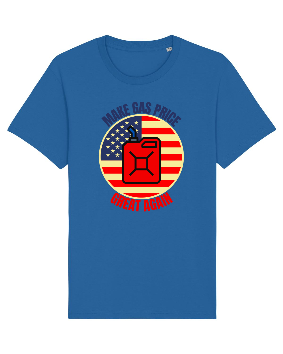 Tricou mânecă scurtă Unisex Rocker Royal Blue
