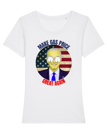Make Gas Price Great Again  White