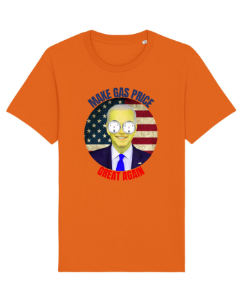 Make Gas Price Great Again  Bright Orange