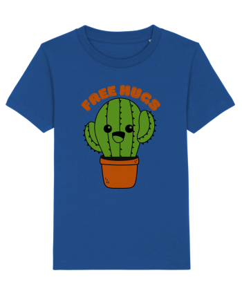 Free Hugs Kawaii Cactus Majorelle Blue