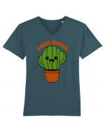 Free Hugs Kawaii Cactus Tricou mânecă scurtă guler V Bărbat Presenter