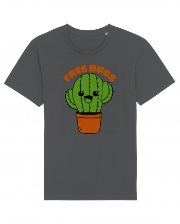 Free Hugs Kawaii Cactus Anthracite