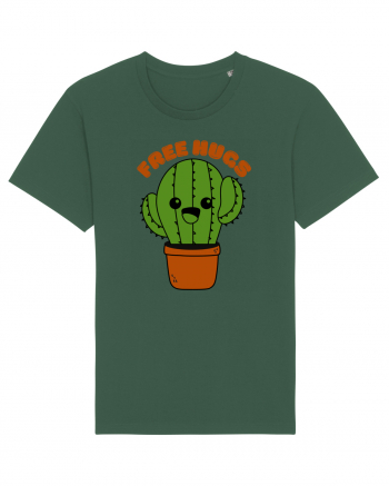 Free Hugs Kawaii Cactus Bottle Green