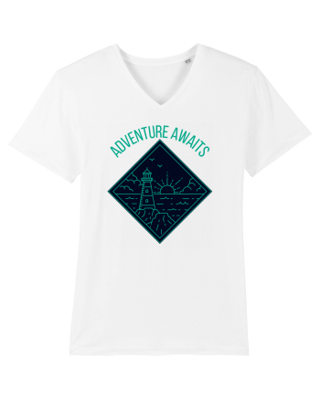 Adventure Awaits  White