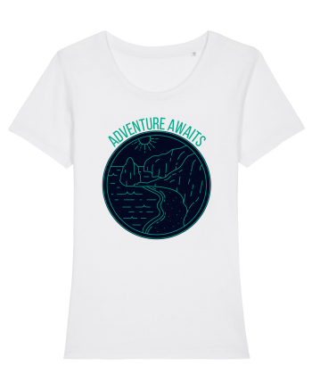 Adventure Awaits  White