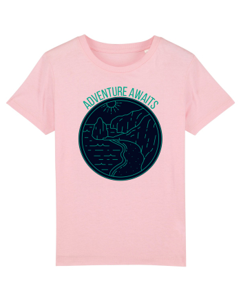 Adventure Awaits  Cotton Pink