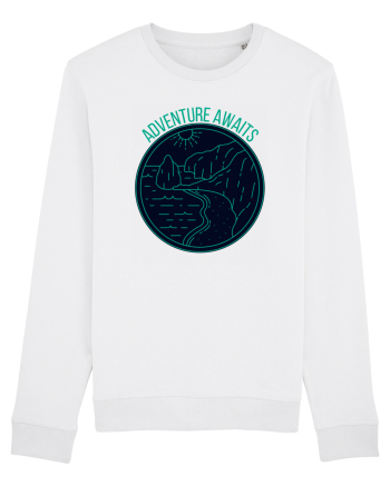 Adventure Awaits  White