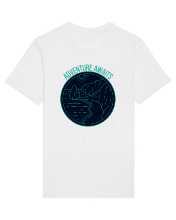 Adventure Awaits  White