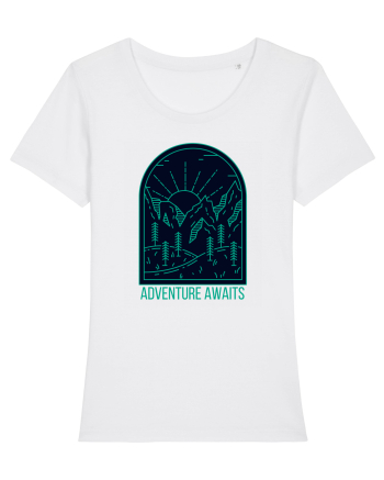 Adventure Awaits  White