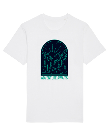 Adventure Awaits  White