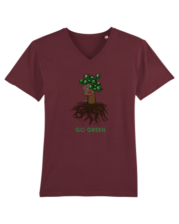 Go Green ! Burgundy
