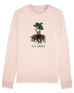 Go Green ! Bluză mânecă lungă Unisex Rise