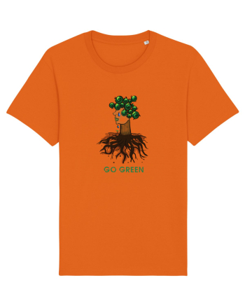 Go Green ! Bright Orange