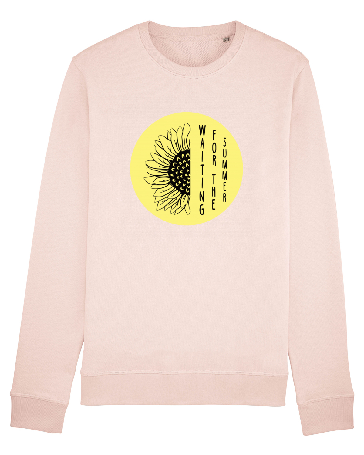 Bluză mânecă lungă Unisex Rise Candy Pink