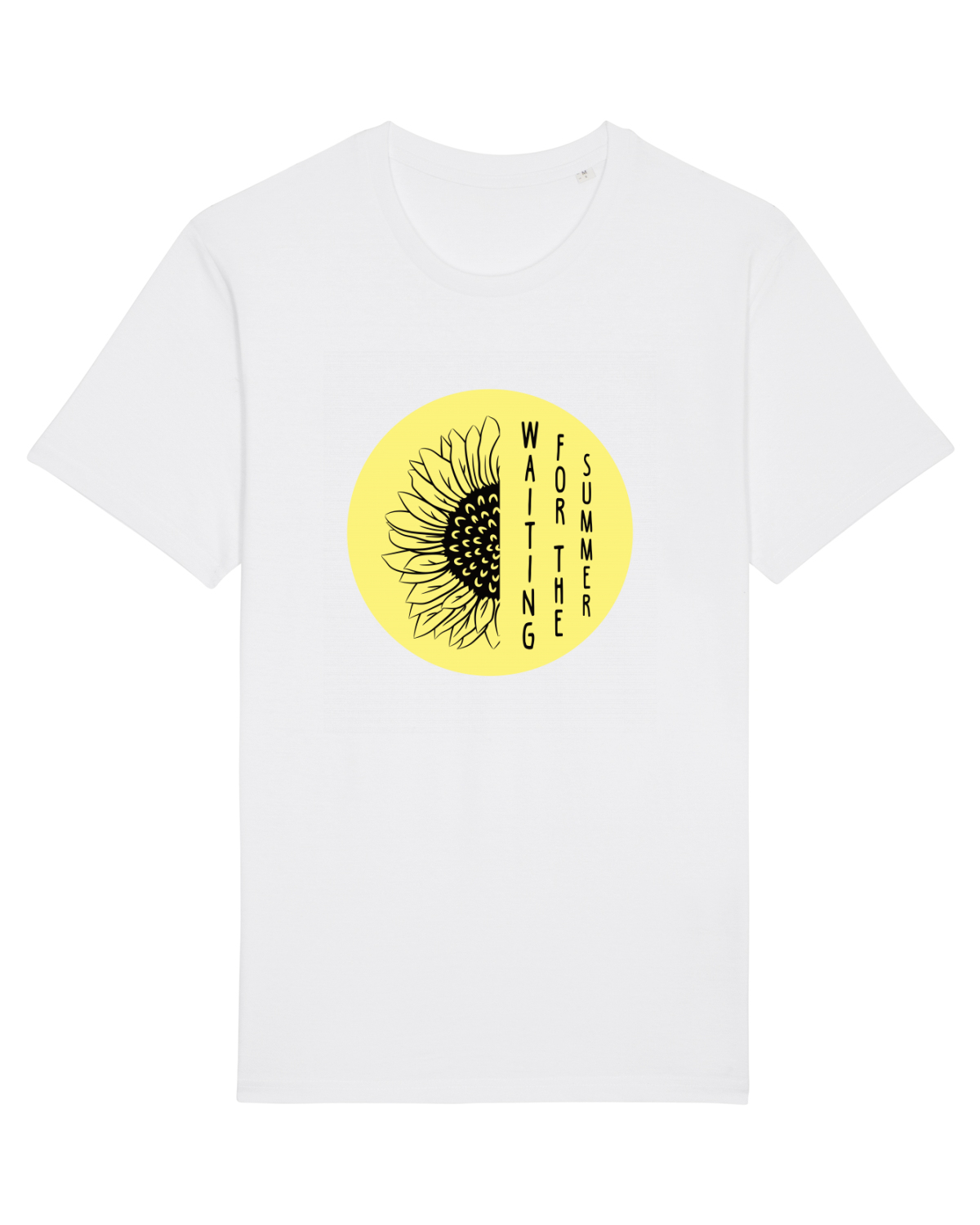 Tricou mânecă scurtă Unisex Rocker White