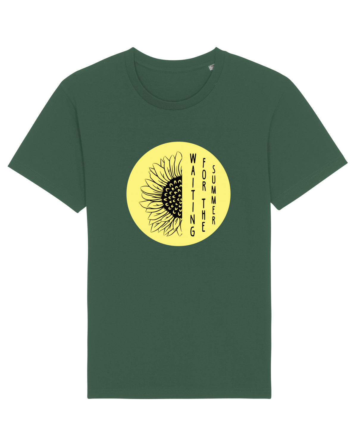 Tricou mânecă scurtă Unisex Rocker Bottle Green