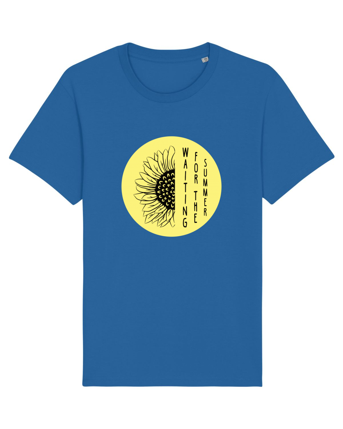 Tricou mânecă scurtă Unisex Rocker Royal Blue