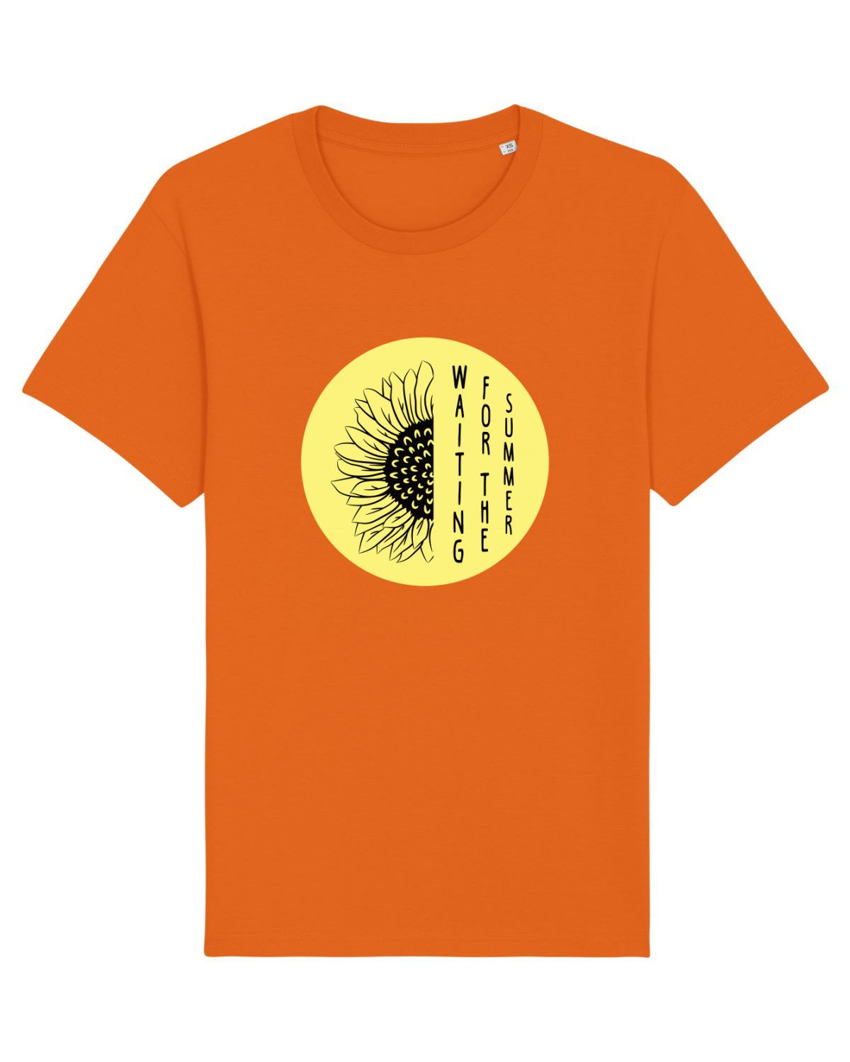 Tricou mânecă scurtă Unisex Rocker Bright Orange