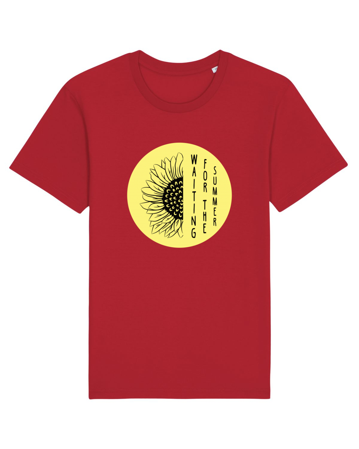 Tricou mânecă scurtă Unisex Rocker Red