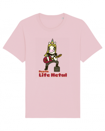 Funny Rock Unicorn Cotton Pink