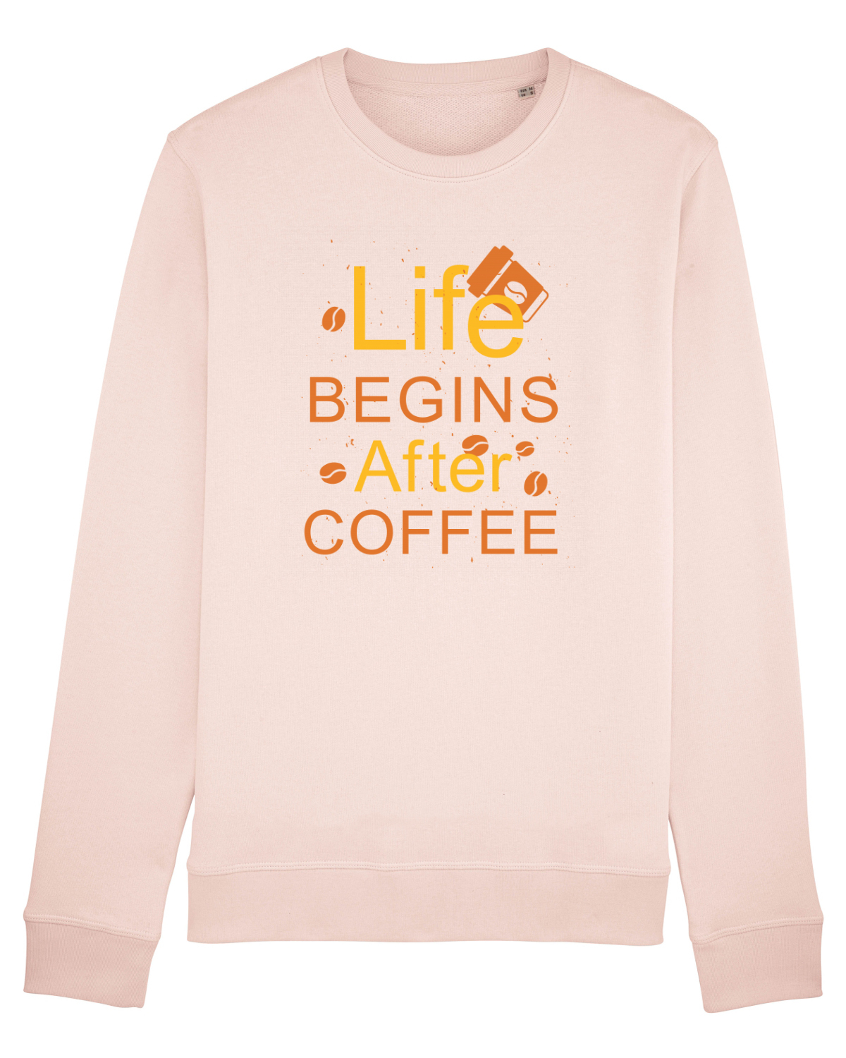 Bluză mânecă lungă Unisex Rise Candy Pink