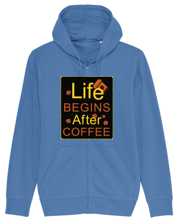 After Coffee - black Bright Blue