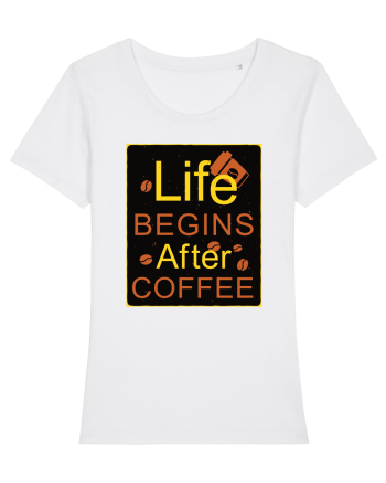 After Coffee - black White