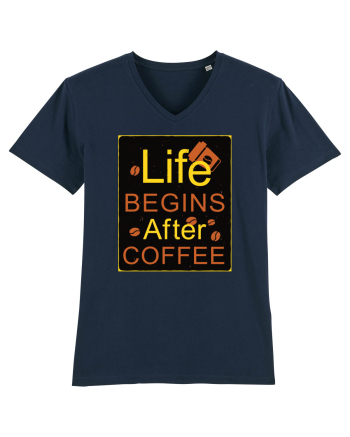 After Coffee - black French Navy