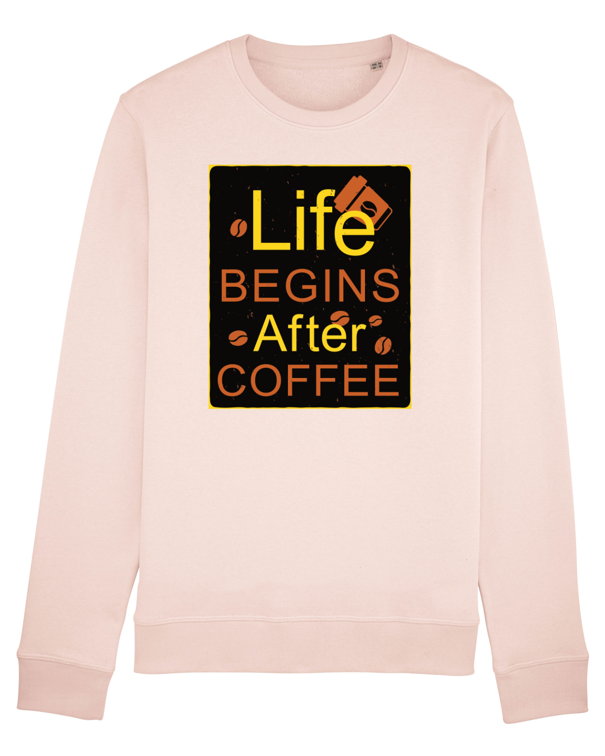 Bluză mânecă lungă Unisex Rise Candy Pink