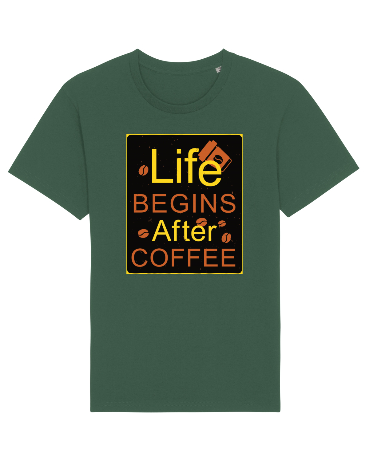Tricou mânecă scurtă Unisex Rocker Bottle Green