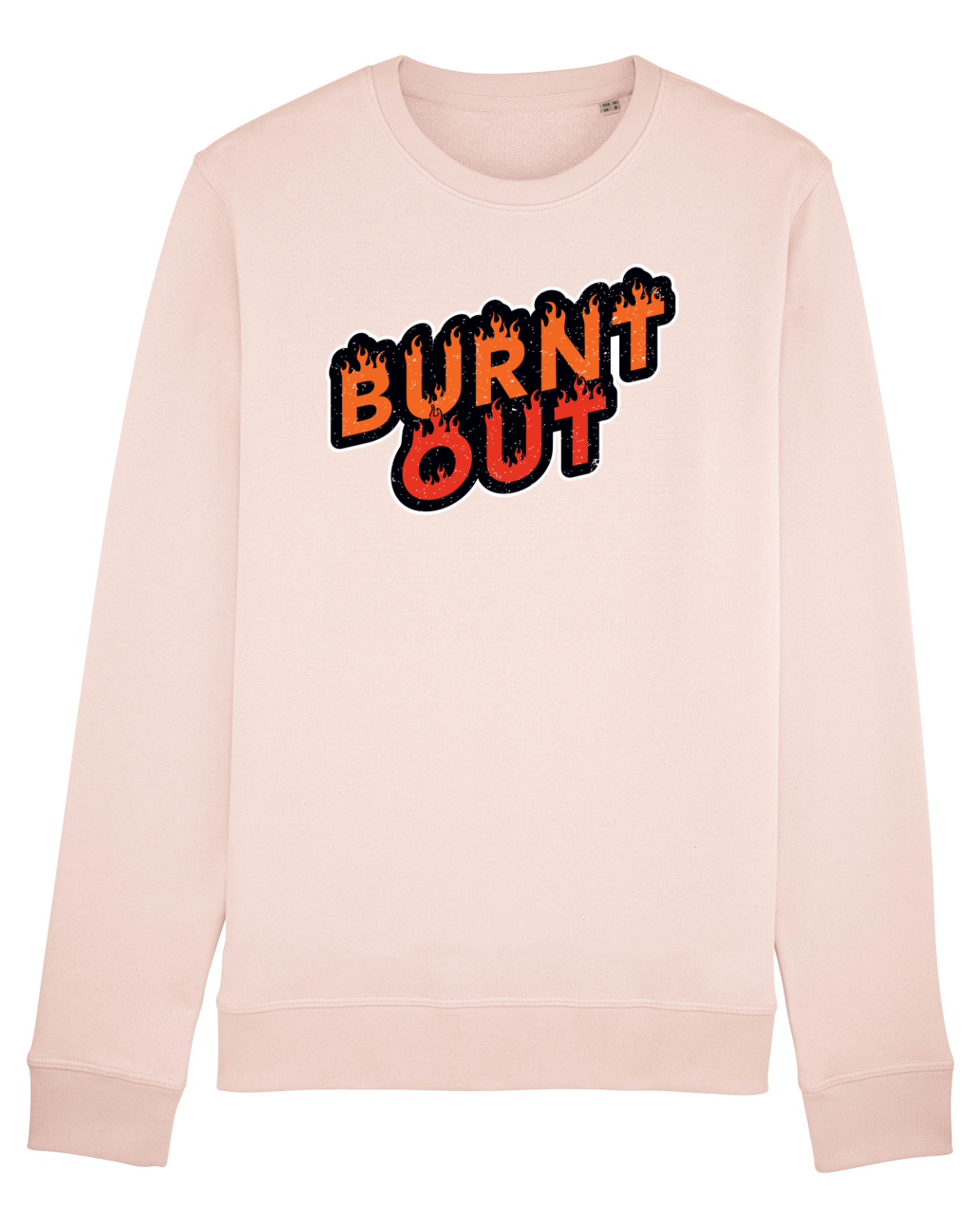 Bluză mânecă lungă Unisex Rise Candy Pink