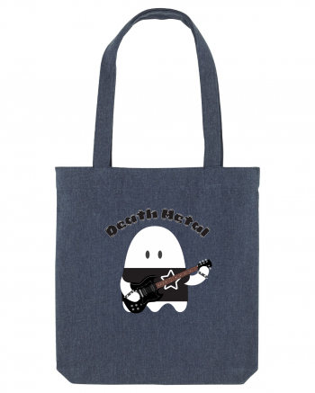 Funny Kawaii Metal Ghost Midnight Blue