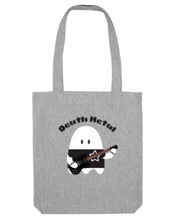 Funny Kawaii Metal Ghost Heather Grey