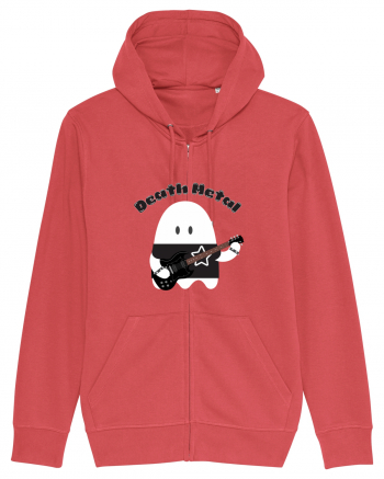 Funny Kawaii Metal Ghost Carmine Red