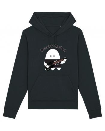 Funny Kawaii Metal Ghost Black