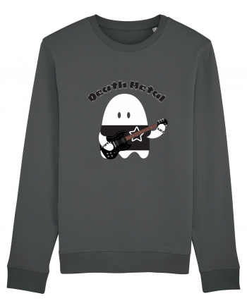 Funny Kawaii Metal Ghost Anthracite