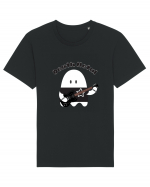 Funny Kawaii Metal Ghost Tricou mânecă scurtă Unisex Rocker