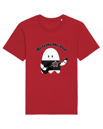 Funny Kawaii Metal Ghost Red