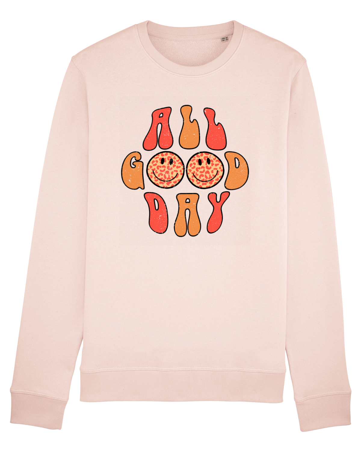 Bluză mânecă lungă Unisex Rise Candy Pink