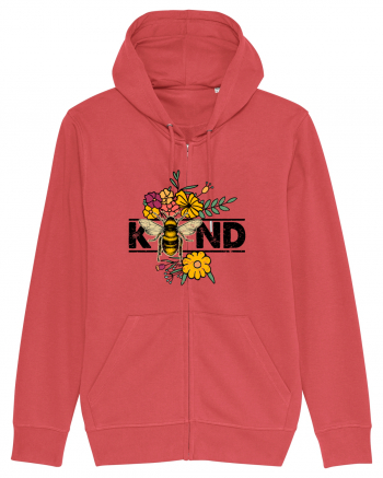 Bee Kind Wild Flower Vintage Carmine Red