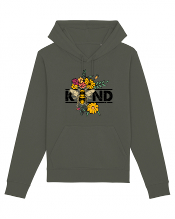 Bee Kind Wild Flower Vintage Khaki