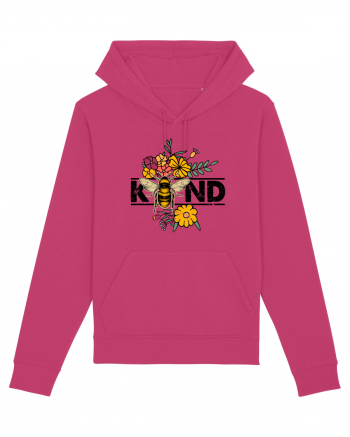 Bee Kind Wild Flower Vintage Raspberry